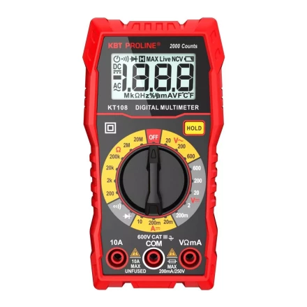 Мультиметр цифровой КВТ KT 108 с True RMS (86324) купить в Когалыме