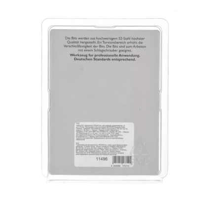 Набор бит торсионных PZ3x50 мм для ударных шуруповертов 10 шт. Gross 11496 купить в Когалыме