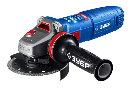 ЗУБР 1500 Вт, d125 мм, УШМ, регулировка оборотов, фланец МИГ, Профессионал (УШМ-П125-1505 ЭПСТ) купить в Когалыме