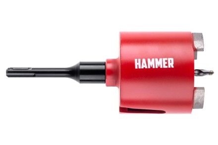 Коронка алмазная HAMMER Ф82мм (242-504) купить в Когалыме
