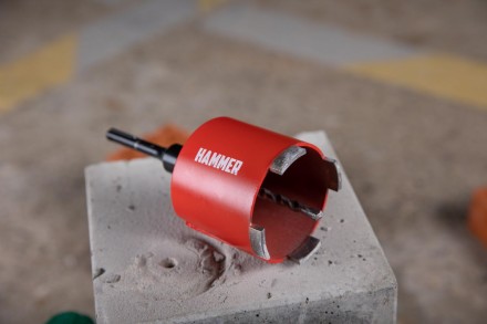 Коронка алмазная HAMMER Ф82мм (242-504) купить в Когалыме