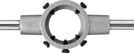 Плашкодержатель ЗУБР "ЭКСПЕРТ" с центривочными и прижимными винтами, 45х18мм для М16 -М18-М20-G1/2, L - 450мм 28143-45 купить в Когалыме