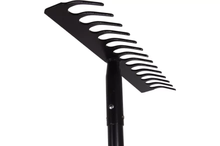 Грабли прямые Вихрь 14 зубьев, сталь, с металлическим черенком 73/7/1/13 купить в Когалыме