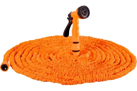 Набор для полива с растягивающимся шлангом 30м Вихрь 73/7/2/27 купить в Когалыме