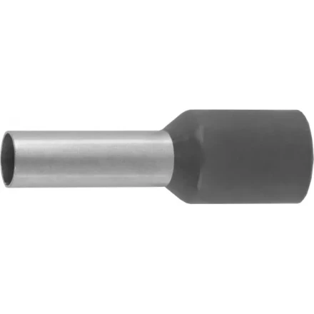 Наконечник СВЕТОЗАР штыревой, изолированный, для многожильного кабеля, серый, 4,0 мм2, 10шт 49400-40 купить в Когалыме