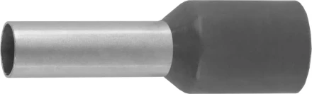 Наконечник СВЕТОЗАР штыревой, изолированный, для многожильного кабеля, серый, 4,0 мм2, 10шт 49400-40 купить в Когалыме