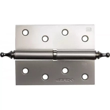 Петля дверная разъемная ЗУБР "ЭКСПЕРТ", 1 подшипник, цвет мат. никель (PN), правая, с крепежом, 100х75х2,5мм,2шт 37605-100-4R купить в Когалыме