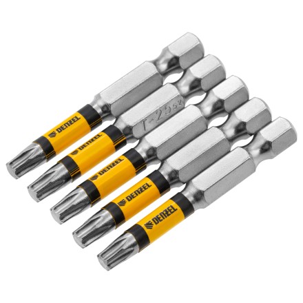 Бита T25x50, 5 шт. Denzel 7711321 купить в Когалыме