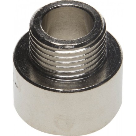 Переходник GENERAL FITTINGS удлиненный цилиндрический, никелированная латунь, 1/2&quot; х 3/8&quot; 51083-1/2-3/8 купить в Когалыме