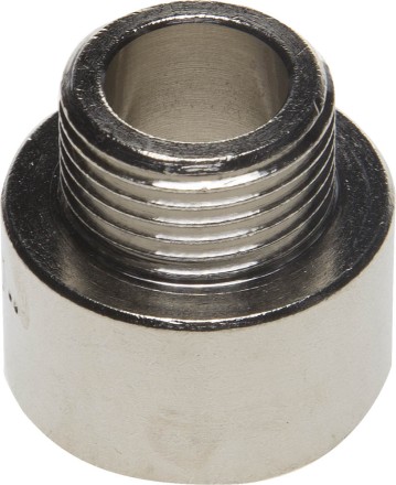 Переходник GENERAL FITTINGS удлиненный цилиндрический, никелированная латунь, 1/2&quot; х 3/8&quot; 51083-1/2-3/8 купить в Когалыме
