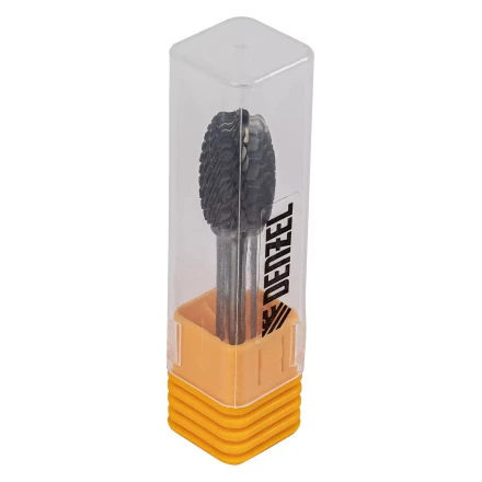 Борфреза по металлу твердосплавная, овальная, тип-E, 12 мм Denzel 72038 купить в Когалыме