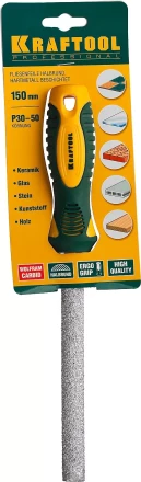 Напильник KRAFTOOL полукруглый с покрытием из карбида вольфрама, 150мм 16082-15_z01 купить в Когалыме