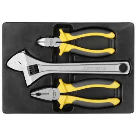 Набор STAYER Губцевые "CHROMAX" в пласт. боксе, 3 предмета 22703-H3 купить в Когалыме