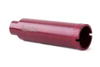 Сегментная алмазная коронка MESSER REDLINE по граниту диаметр 32 мм длина 100 мм