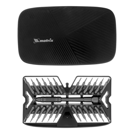 Набор для точных работ 26 в 1 Matrix, универсальный, сталь CrV 13567 купить в Когалыме