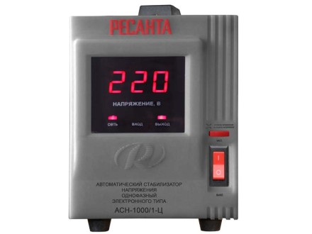 Стабилизатор РЕСАНТА АСН-1000/1-Ц купить в Когалыме