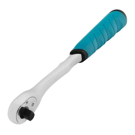 Ключ-трещотка 3/8" Gross 14054, CrV, 90 зубьев, усиленный, хром купить в Когалыме