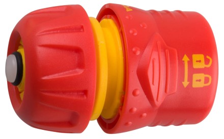 Соединитель GRINDA пластмассовый c автостопом и запирающим механизмом, 1/2&quot; 8-426331 купить в Когалыме
