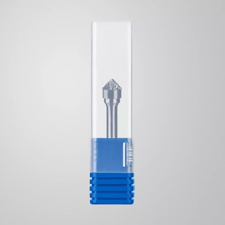 Зубр Твердосплавная борфреза K - зенкер с вершиной 90°, 10 х 5 мм (28809-10-5) купить в Когалыме