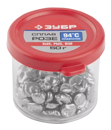 Сплавы РОЗЕ (Sn25Pb25Bi50) серия Без серии купить в Когалыме