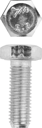 Болт ЗУБР "МАСТЕР" с шестигранной головкой, ГОСТ 7798-70, класс прочности 5.8, оцинкованный, M12x35мм, 5кг 303080-12-035 купить в Когалыме