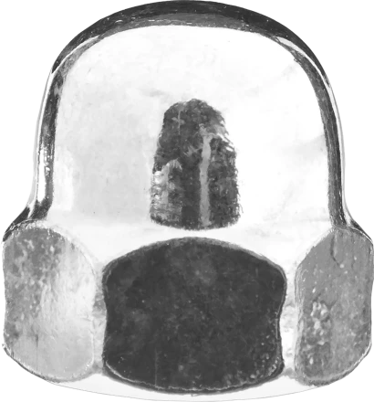 Гайки DIN 1587 колпачковые коробка 5 кг серия МАСТЕР купить в Когалыме