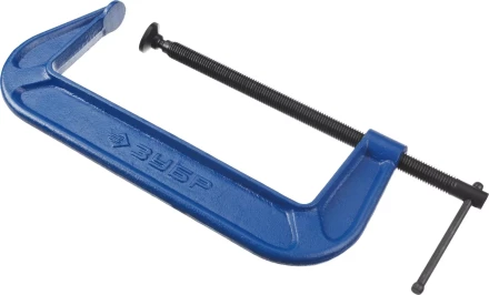 Струбцина  ЗУБР "ПРОФЕССИОНАЛ" тип "G", корпус - ковкий чугун. 300мм 32245-300_z01 купить в Когалыме