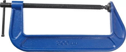 Струбцина  ЗУБР "ПРОФЕССИОНАЛ" тип "G", корпус - ковкий чугун. 300мм 32245-300_z01 купить в Когалыме