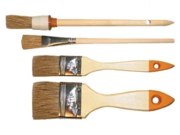 Набор кистей 4 шт. (плоские 3/4" 1/5" круглые №1,№2. )  SPARTA 841135