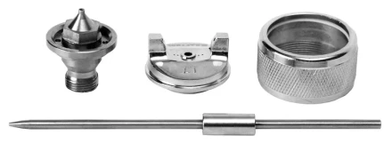 Комплект сменный к краскораспылителям серии "EXPERT QUALITAT", арт. 06567: дюза, воздуш. головка, игла, 1,7 мм 06567-S-1.7 купить в Когалыме