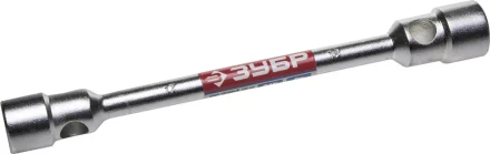 Ключ торцовый ЗУБР "МАСТЕР" двухсторонний прямой, 17х19мм 27567-17-19 купить в Когалыме