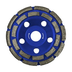 Чашка алмазная двухрядная ALTECO 125x22.23x6 мм 66409