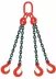 Строп цепной четырехветвевой 4СЦ 4 т L=1.8 м 8 кл с укоротителями купить в Когалыме