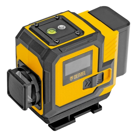 Лазерный уровень мультипризменный DLV-360-3C, 30 м, зеленый луч, Li-Ion 2,4 Aч, кейс// Denzel 35080 купить в Когалыме
