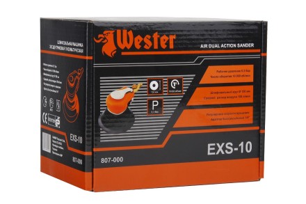 Шлифмашинка орбитальная пневматическая WESTER EXS-10 купить в Когалыме