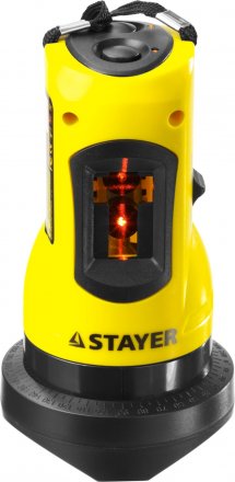 Нивелир лазерный линейный SLL-1, STAYER 34960, дальность 10м, точн. +/-0,5 мм/м 34960 купить в Когалыме