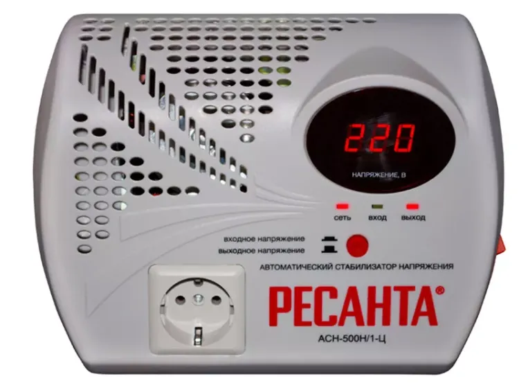 Стабилизатор Ресанта АСН-500 Н/1-Ц купить в Когалыме