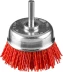 ЗУБР "ПРОФЕССИОНАЛ". Щетка чашечная для дрели, нейлоновая проволока с абразивным покрытием, 63мм 35165-063_z02 купить в Когалыме