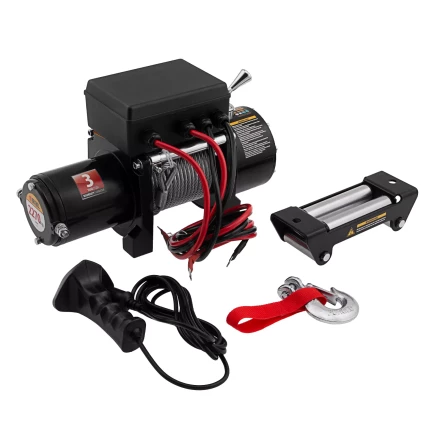 Лебедка автомобильная электрическая Denzel 52022 LB-2200, 2.2 т, 3.3 кВт, 12 В купить в Когалыме