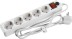 Сетевой фильтр STAYER &quot;MASTER&quot; электрический, 5 гнезд, макс. мощн. 2200 Вт, 1.5м 55066-1.5 купить в Когалыме