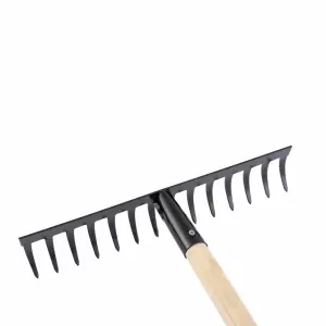 Грабли 14-зубые,360мм,с черенком,прямые СИБРТЕХ 61742 купить в Когалыме