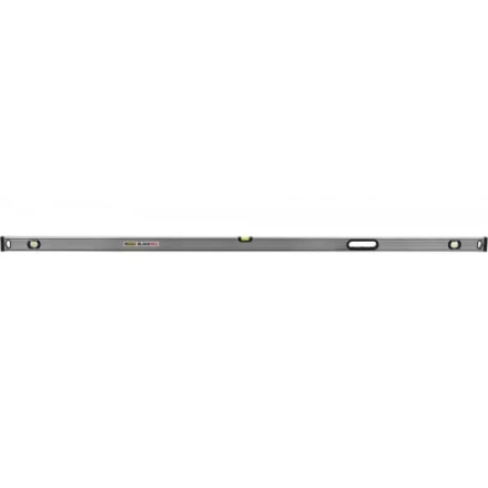 Уровень STAYER "PROFESSIONAL" "BlackMax" коробчатый усиленный с ручками, утолщенный особопроч профиль, 0,5мм/м, 3 ампулы, 200см 3475-200 купить в Когалыме