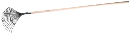 Грабли ЗУБР веерные с черенком, 22 круглых зубца 4-39591 купить в Когалыме