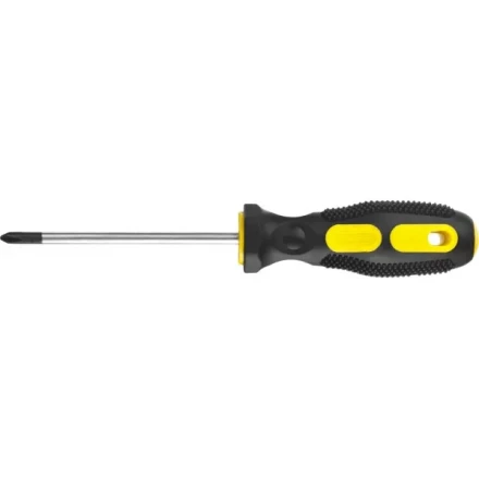 Отвертка STAYER "MASTER", двухкомпонентная рукоятка, магнитный наконечник, PH1x100мм 2510-1-10_z01 купить в Когалыме