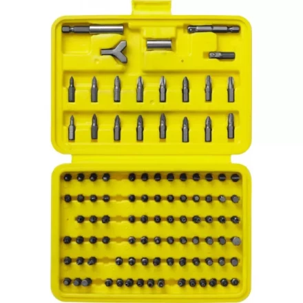 Набор STAYER "MASTER" "SUPER UNIVERSAL": Биты, полный ассортимент стандартных и специальных шлицов, адаптеры, Cr-V, 100 предметов, в боксе 2604-H100 купить в Когалыме