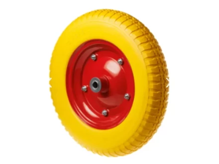 Колесо литое полиуретановое 360 мм PU 2400-16-1 (16 мм шариковый подшипник) 1046283 купить в Когалыме