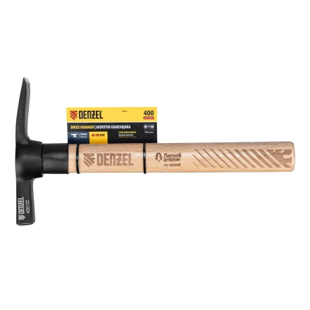 Молоток каменщика, 400 г Denzel, буковая рукоятка, EFP 10641 купить в Когалыме
