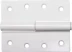 Петля дверная STAYER "MASTER" разъемная, цвет белый, правая, 100мм 37613-100-2R купить в Когалыме