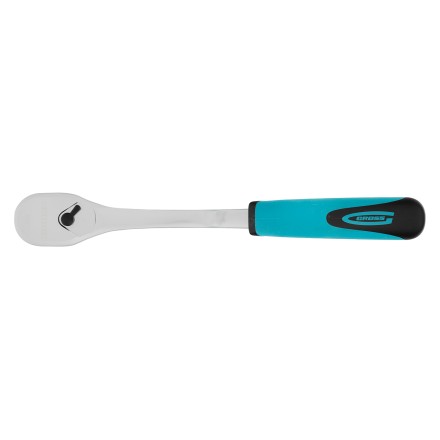 Ключ-трещотка 1/2&quot; Gross 14055, CrV, 90 зубьев, усиленный, хром купить в Когалыме