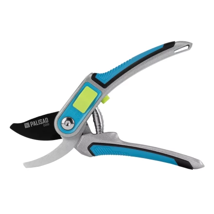 Секатор прямого реза  Palisad, 215 мм, регулировка захвата, трехкомпонентные рукоятки, LUXE, 60460 купить в Когалыме